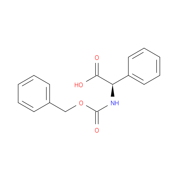 Benzeneacetic acid, α-[[(phenylmethoxy)carbonyl]amino]-, (αR)-