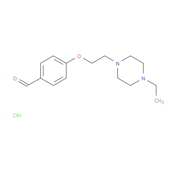 4-(2-(4-Ethylpiperazin-1-yl)ethoxy)benzaldehyde hydrochloride