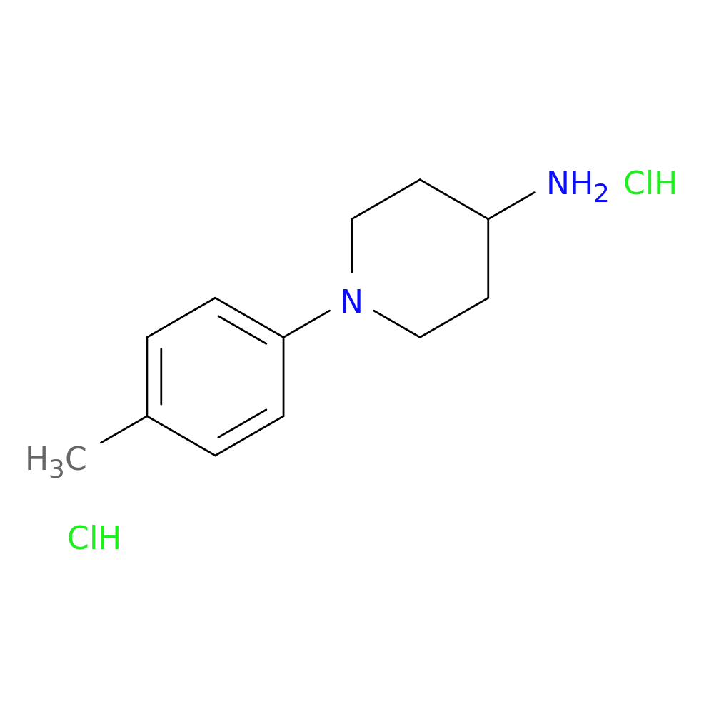 1-(4-methylphenyl)piperidin-4-amine dihydrochloride