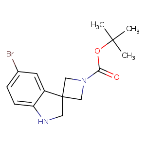 tert-Butyl 5'-Bromo-1',2'-dihydrospiro[azetidine-3,3'-indole]-1-carboxylate