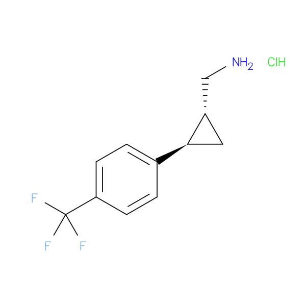 rac-[(1R,2R)-2-[4-(trifluoromethyl)phenyl]cyclopropyl]methanamine hydrochloride