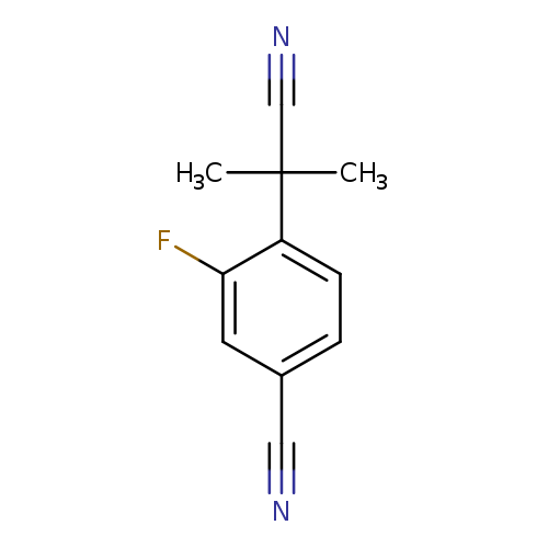 4-(1-Cyano-1-methylethyl)-3-fluorobenzonitrile