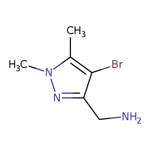 (4-bromo-1,5-dimethyl-1H-pyrazol-3-yl)methanamine