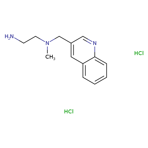 (2-aminoethyl)(methyl)[(quinolin-3-yl)methyl]aminedihydrochloride