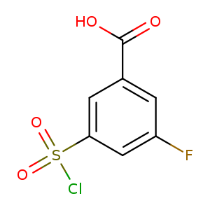 3-(chlorosulfonyl)-5-fluorobenzoic acid