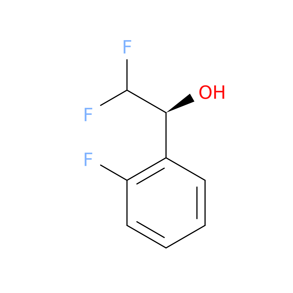 (1S)-2,2-difluoro-1-(2-fluorophenyl)ethan-1-ol