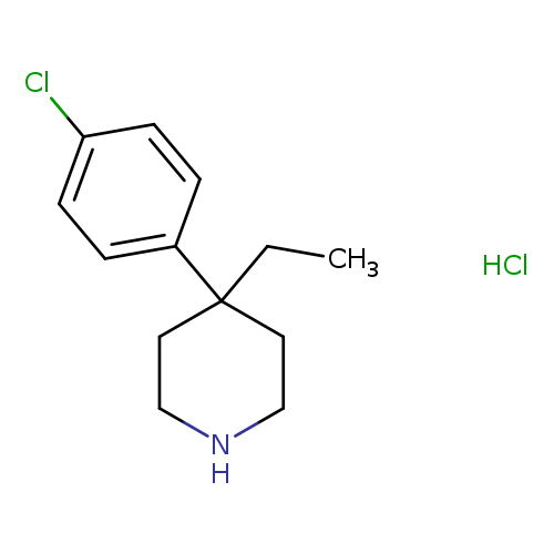 4-(4-chlorophenyl)-4-ethylpiperidine hydrochloride