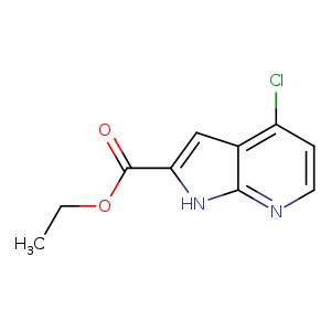 1H-Pyrrolo[2,3-b]pyridine-2-carboxylic acid, 4-chloro-, ethyl ester