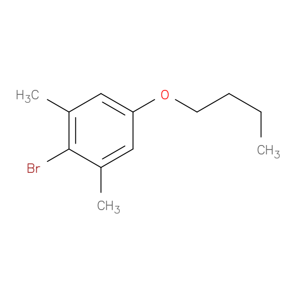 1-Bromo-4-n-butyloxy-2,6-dimethylbenzene