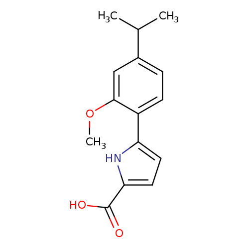5-(4-Isopropyl-2-methoxyphenyl)-1H-pyrrole-2-carboxylic acid