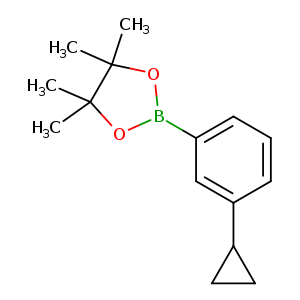 2-(3-CYCLOPROPYLPHENYL)-4,4,5,5-TETRAMETHYL-[1,3,2]DIOXABOROLANE