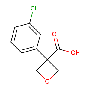 3-(3-Chlorophenyl)oxetane-3-carboxylic acid