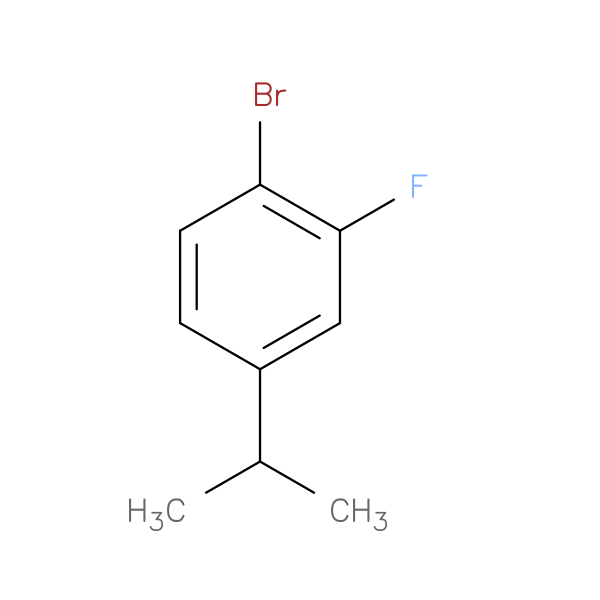 1-Bromo-2-fluoro-4-(1-methylethyl)benzene