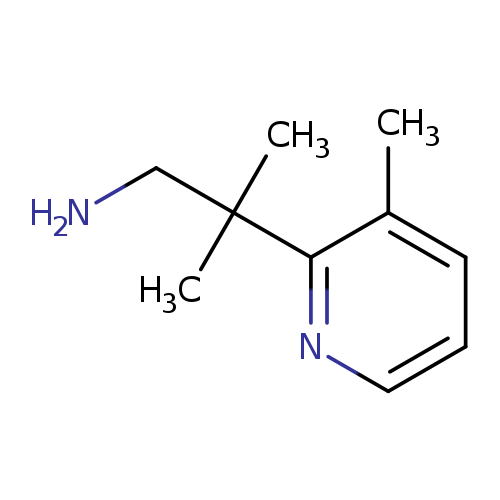 2-methyl-2-(3-methylpyridin-2-yl)propan-1-amine