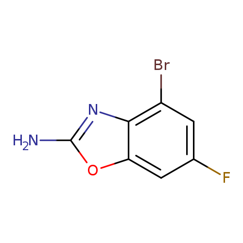 4-bromo-6-fluoro-1,3-benzoxazol-2-amine