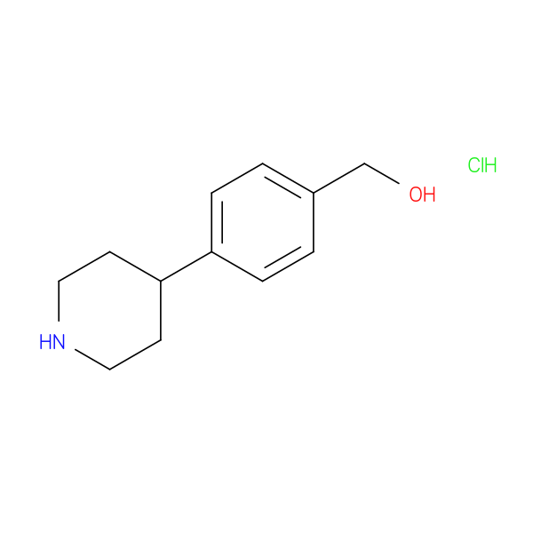 (4-(Piperidin-4-yl)phenyl)methanol hydrochloride