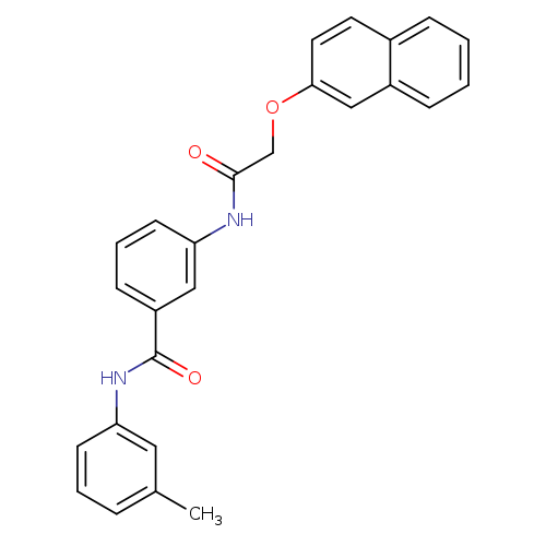N-(3-methylphenyl)-3-{[(2-naphthyloxy)acetyl]amino}benzamide
