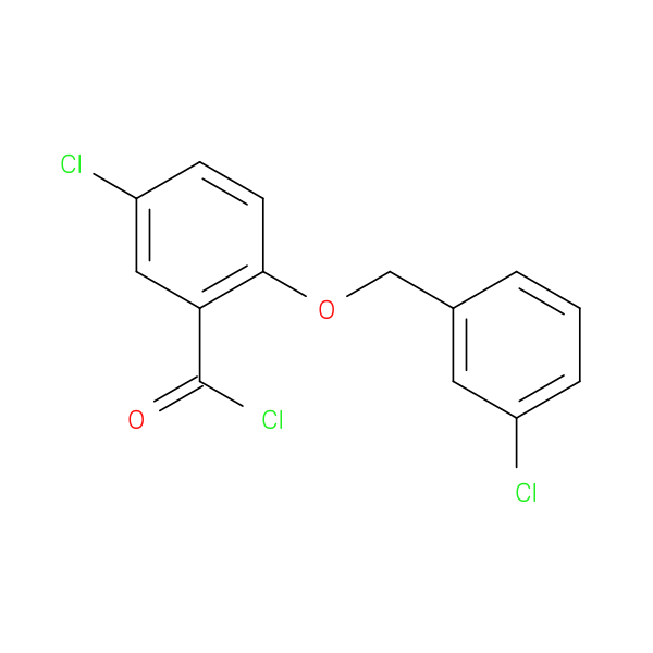 5-Chloro-2-[(3-chlorobenzyl)oxy]benzoyl chloride