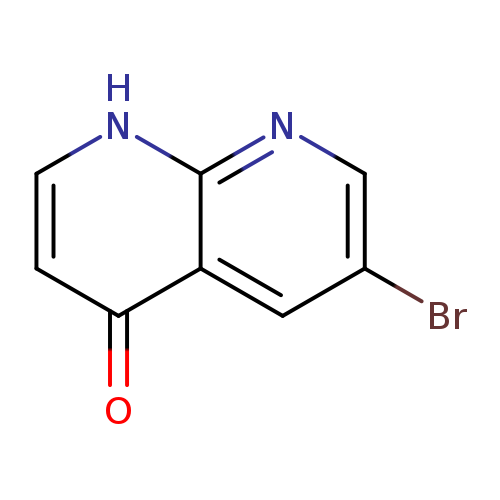 1,8-Naphthyridin-4(1H)-one, 6-bromo-