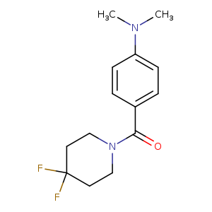 4-(4,4-difluoropiperidine-1-carbonyl)-N,N-dimethylaniline