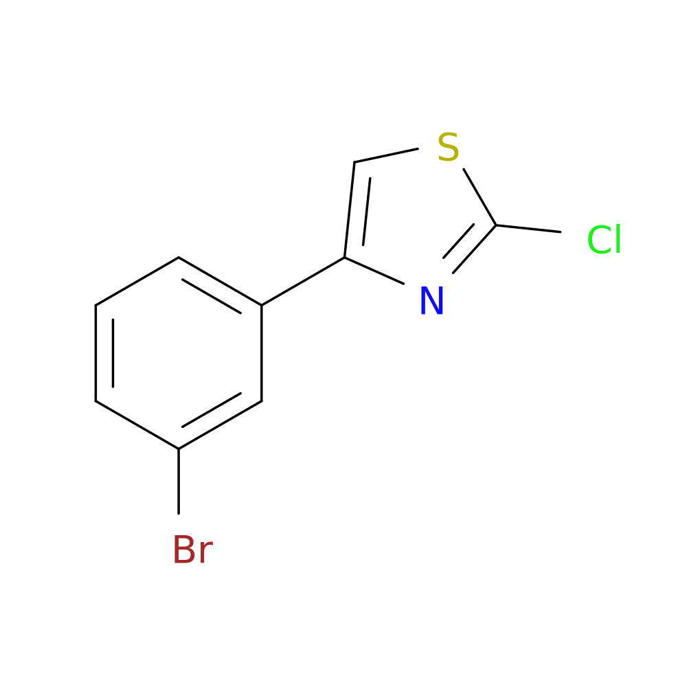 4-(3-BroMophenyl)-2-chlorothiazole