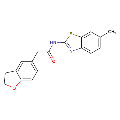 2-(2,3-Dihydrobenzofuran-5-yl)-N-(6-methylbenzo[d]thiazol-2-yl)acetamide