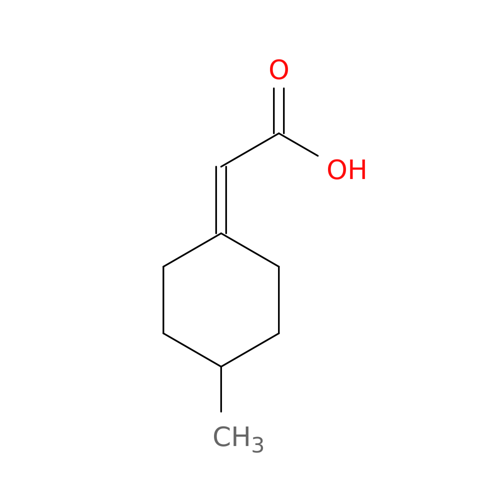 2-(4-Methylcyclohexylidene)acetic acid