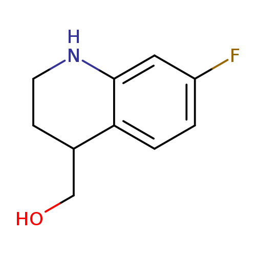 (7-fluoro-1,2,3,4-tetrahydroquinolin-4-yl)methanol