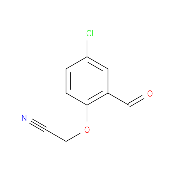 (4-Chloro-2-formyl-phenoxy)-acetonitrile