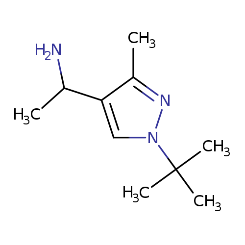 1-(1-tert-butyl-3-methyl-1H-pyrazol-4-yl)ethan-1-amine
