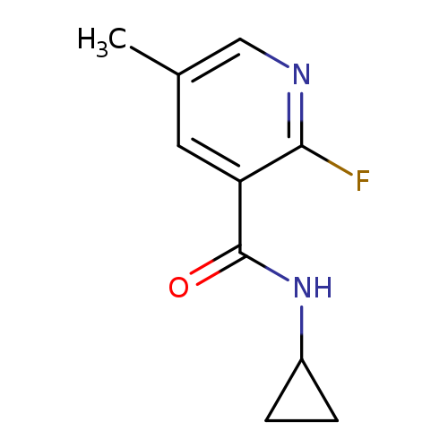 N-cyclopropyl-2-fluoro-5-methylnicotinamide