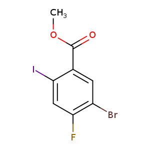 Methyl 5-bromo-4-fluoro-2-iodobenzoate