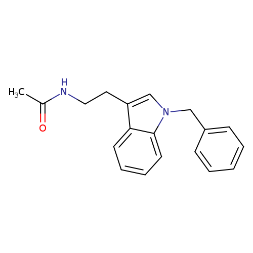 N-[2-(1-benzyl-1h-indol-3-yl)ethyl]acetamide