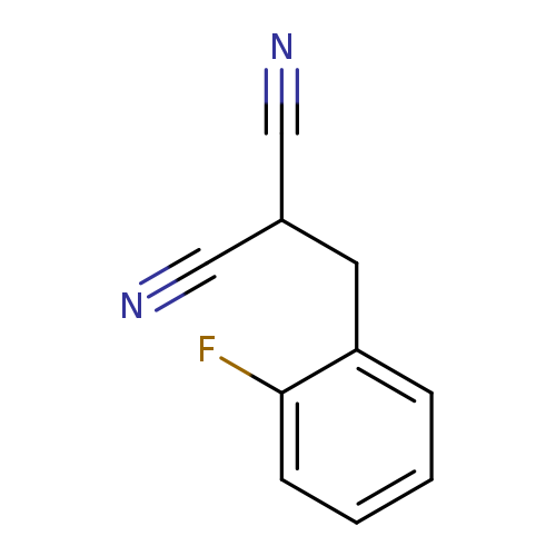 2-[(2-fluorophenyl)methyl]propanedinitrile