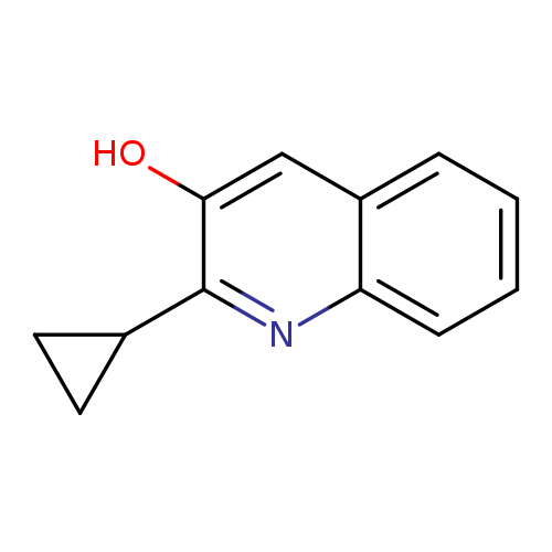2-cyclopropylquinolin-3-ol