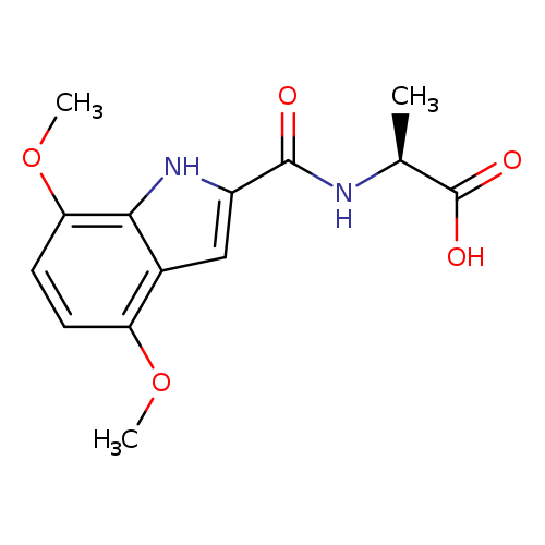 N-[(4,7-Dimethoxy-1h-indol-2-yl)carbonyl]-l-alanine