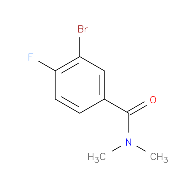 3-bromo-4-fluoro-N,N-dimethylbenzamide
