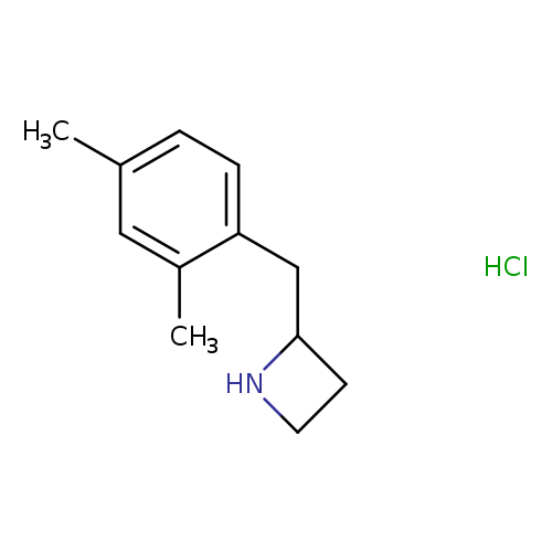 2-[(2,4-dimethylphenyl)methyl]azetidinehydrochloride