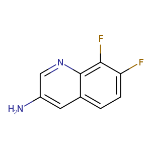 7,8-Difluoroquinolin-3-amine