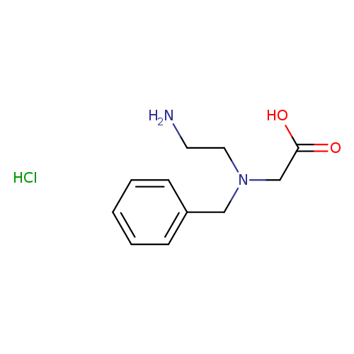 2-[(2-aminoethyl)(benzyl)amino]acetic acid hydrochloride