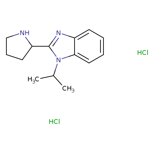1-(propan-2-yl)-2-(pyrrolidin-2-yl)-1H-1,3-benzodiazole dihydrochloride