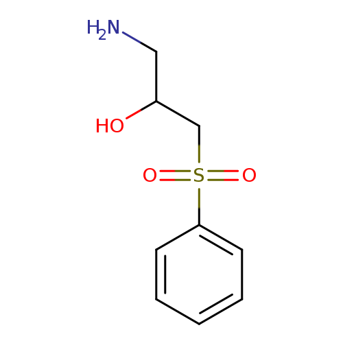 1-amino-3-(benzenesulfonyl)propan-2-ol