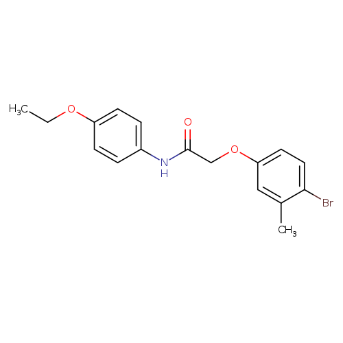 2-(4-bromo-3-methylphenoxy)-N-(4-ethoxyphenyl)acetamide