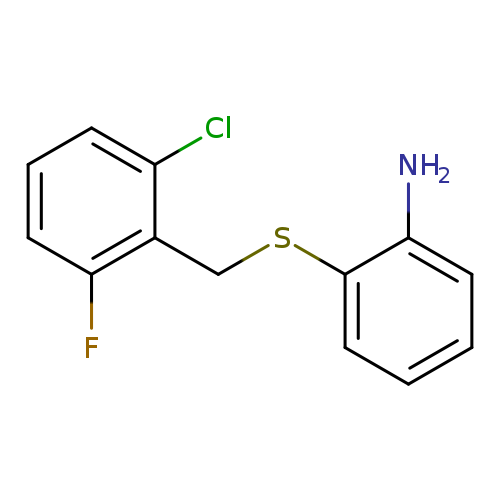 2-(2-Chloro-6-fluorobenzylthio)aniline