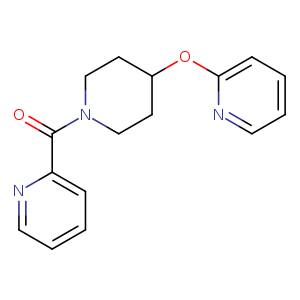 2-[4-(pyridin-2-yloxy)piperidine-1-carbonyl]pyridine