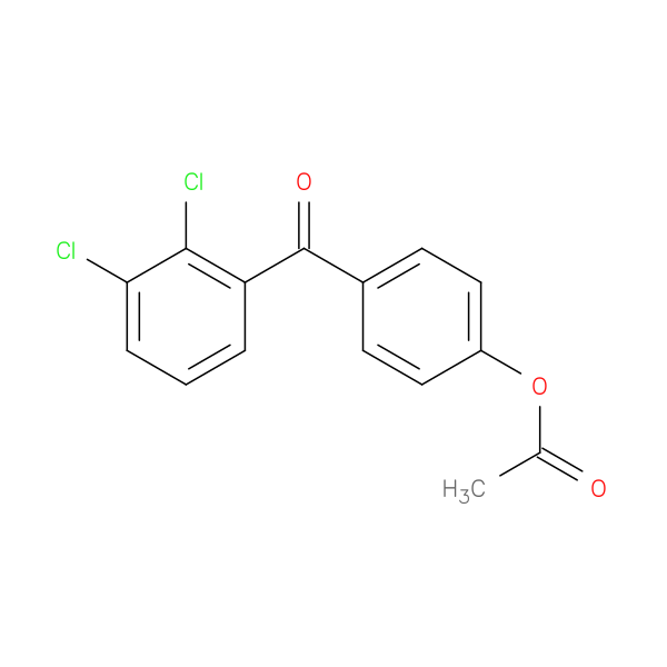 4-Acetoxy-2',3'-dichlorobenzophenone