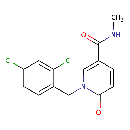 1-[(2,4-dichlorophenyl)methyl]-N-methyl-6-oxo-1,6-dihydropyridine-3-carboxamide