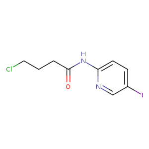 4-Chloro-N-(5-iodopyridin-2-yl)butanamide