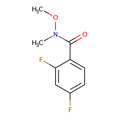 Benzamide, 2,4-difluoro-N-methoxy-N-methyl-