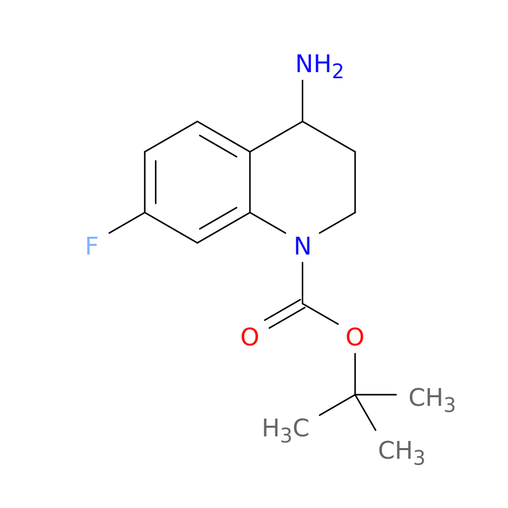tert-butyl 4-amino-7-fluoro-1,2,3,4-tetrahydroquinoline-1-carboxylate